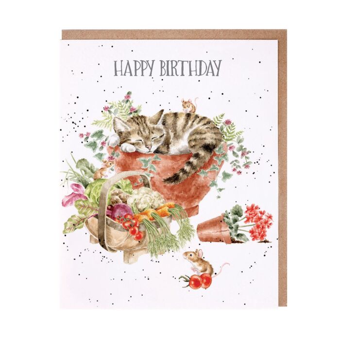 Wrendale Designs 'Purrrfect Birthday' Cat Birthday Card